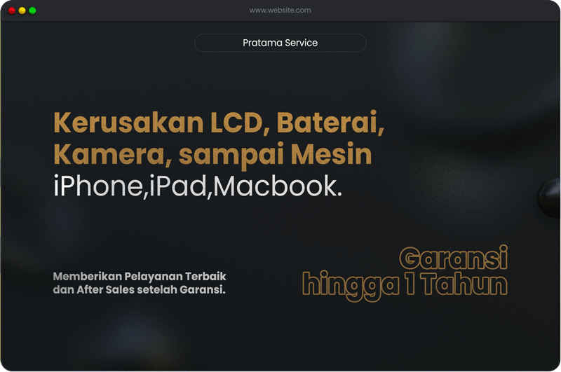 Service iPhone Pontianak